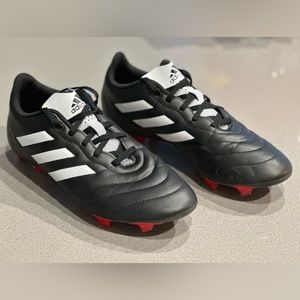 Male size 9.5 soccer cleats.